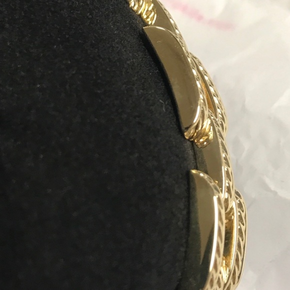 SOLD    David Yurman 18k Link Bracelet - Picture 5 of 8